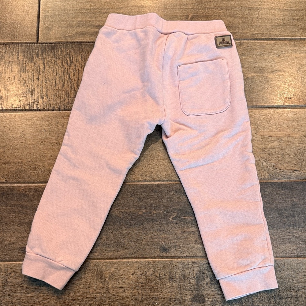 Fendi Kids Pink Joggers Pants